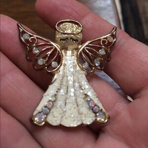Guardian angel pin